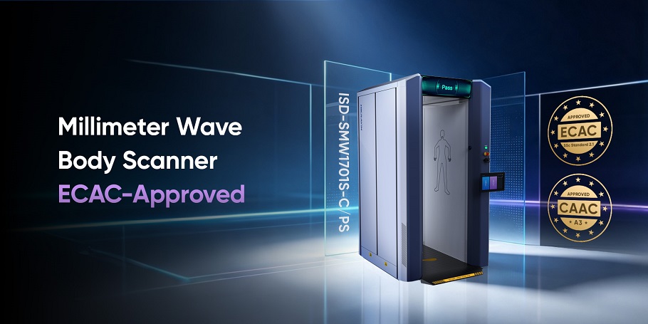 ISD-SMW1701S-C/PS MMW Body Scanner Approved by ECAC SSc 2.1